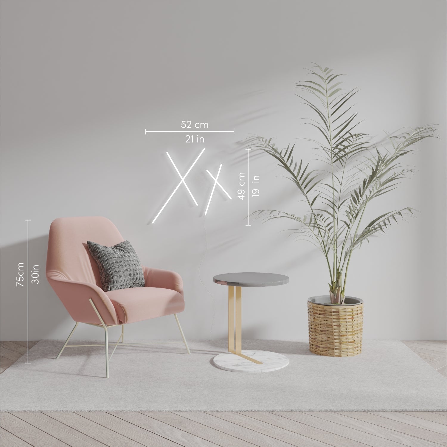XX by Bobby Berk, LED neon sign - YELLOWPOP UK